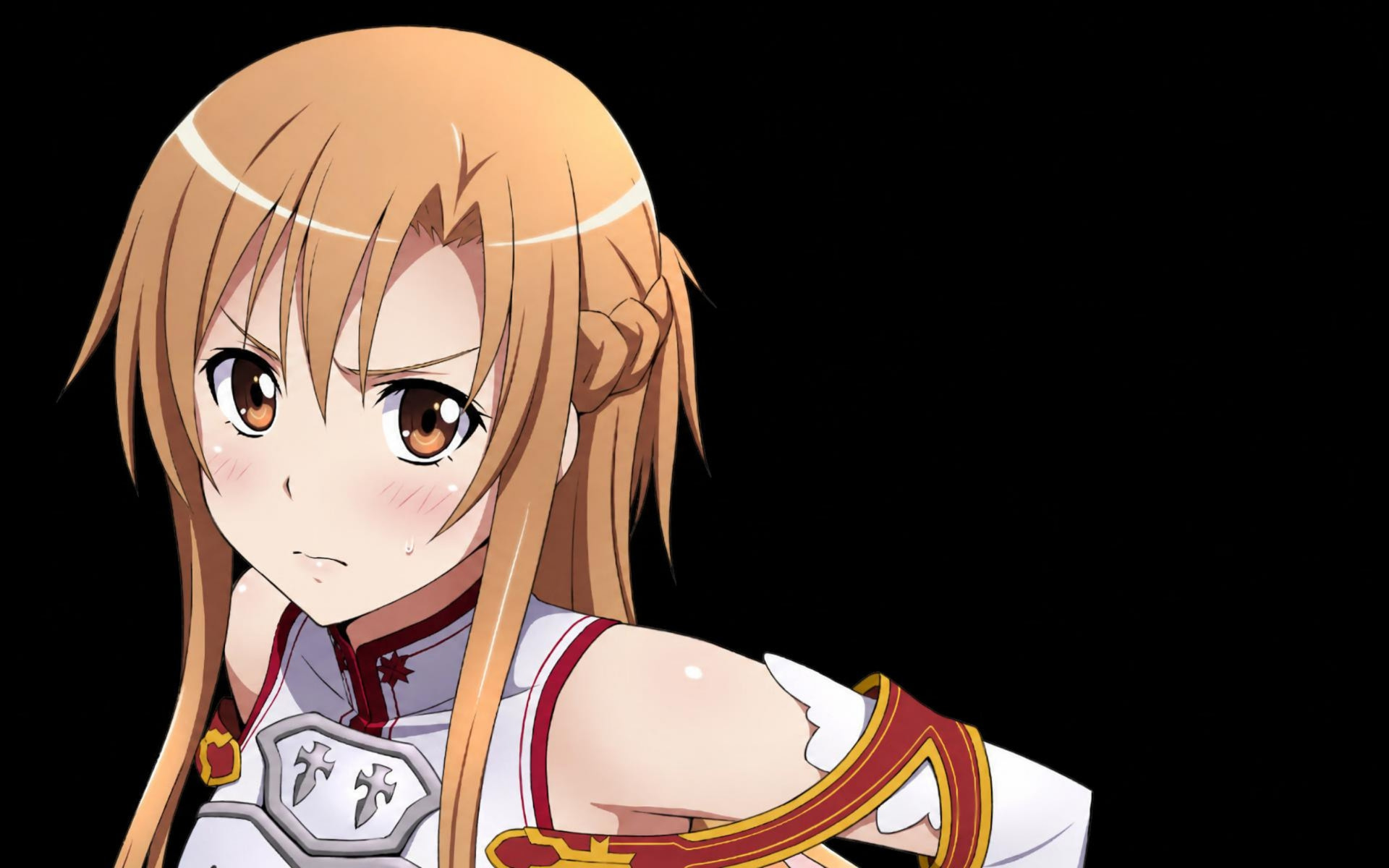 Asuna — Black Portrait anime wallpaper