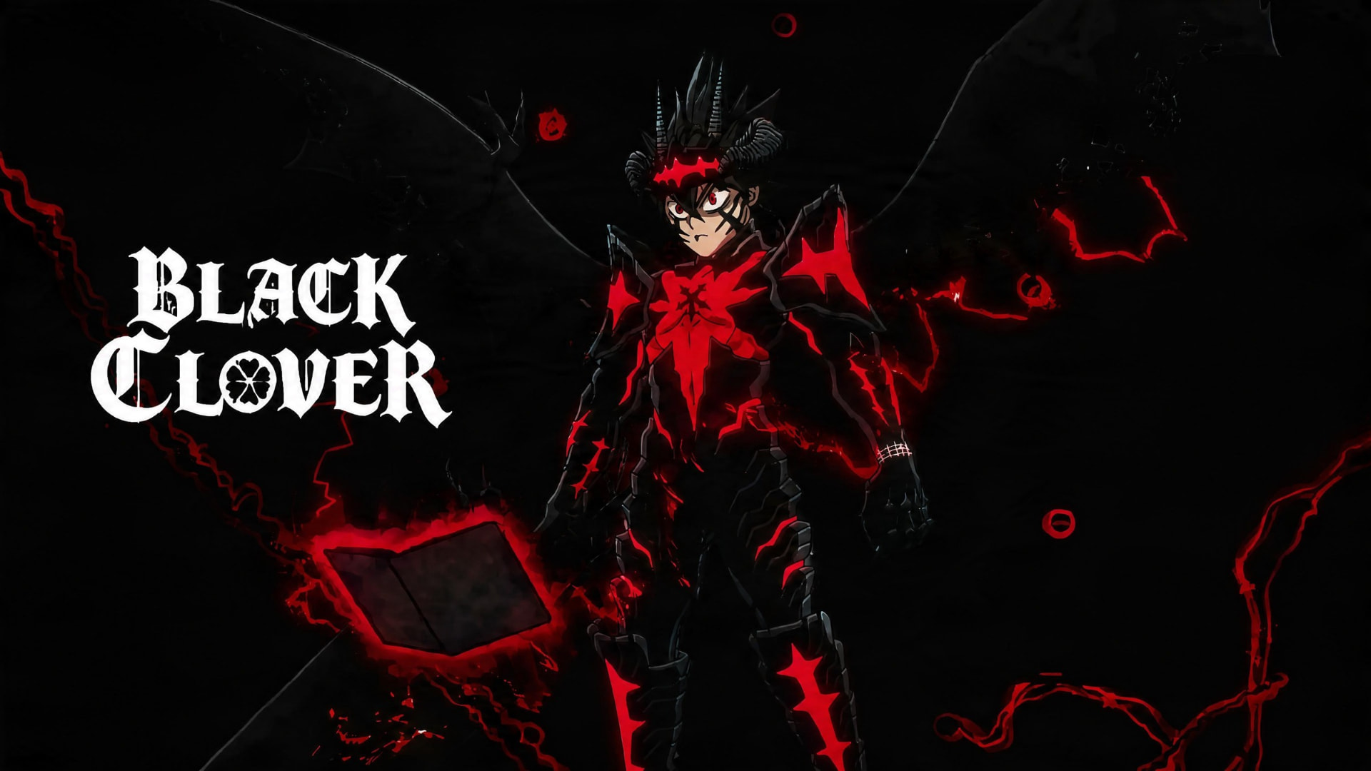 Asta — Red Aura anime wallpaper
