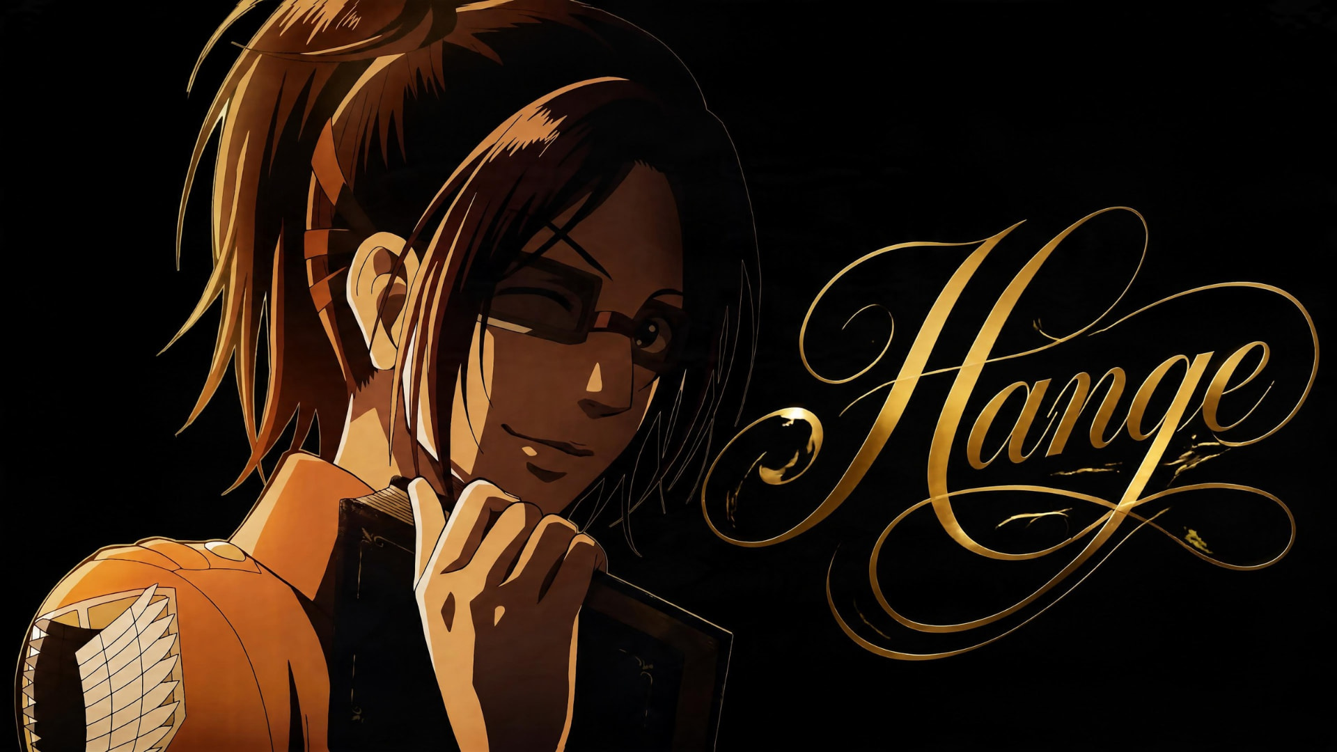 Hange — Golden Portrait anime wallpaper