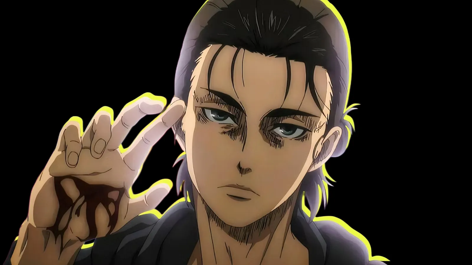Eren Yeager — Shadow Portrait