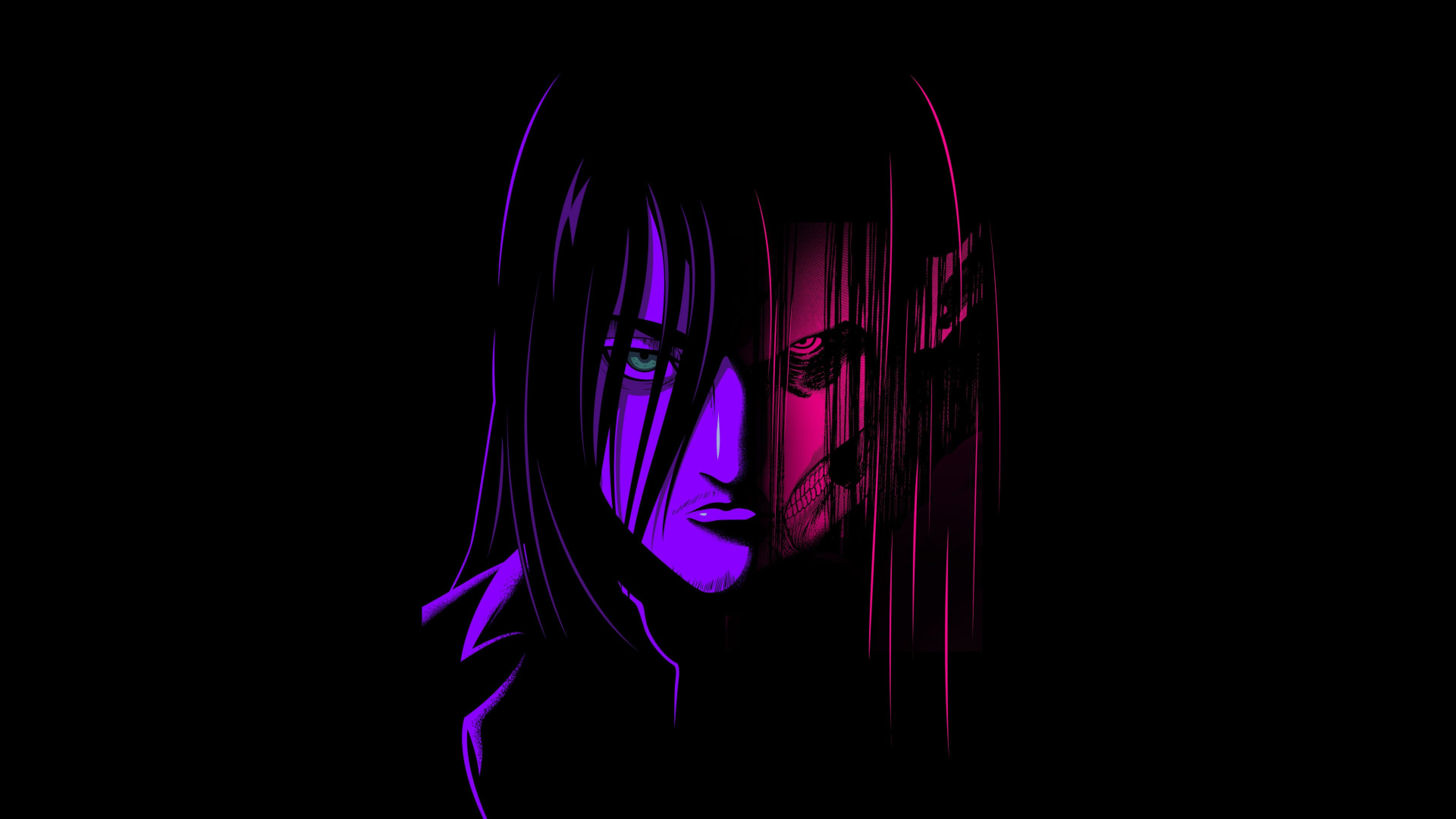 Eren Yeager — Neon Titan
