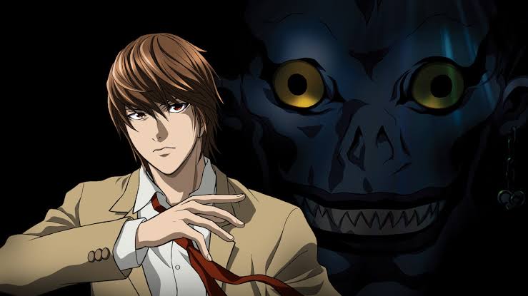 Light Yagami — Ryuk's Shadow anime wallpaper
