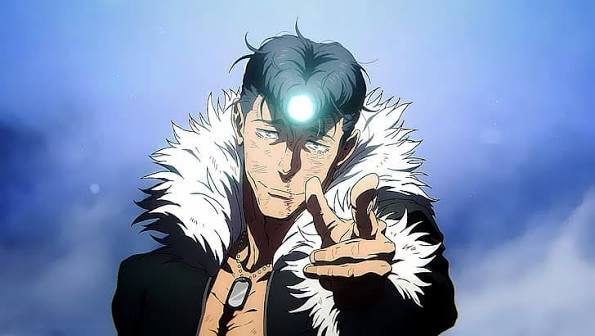 Chrollo Lucilfer — Blue Aura anime wallpaper