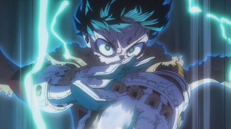 Deku — Full Cowl Lightning anime wallpaper