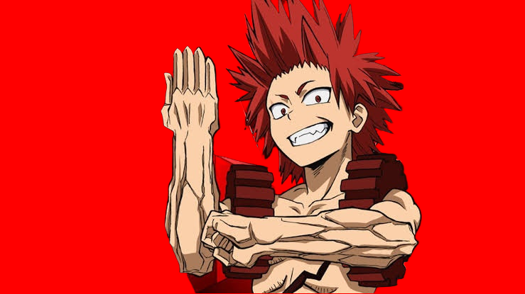 Kirishima — Red Riot anime wallpaper