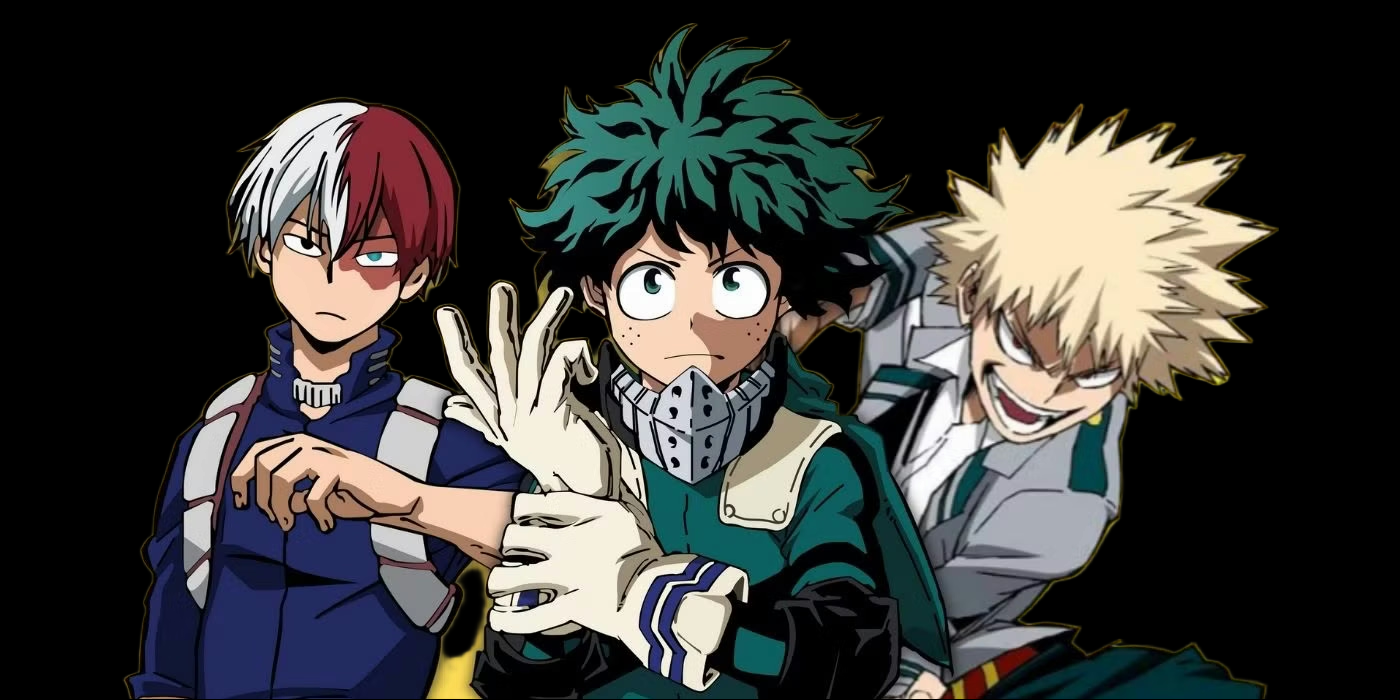 Todoroki, Deku & Bakugo