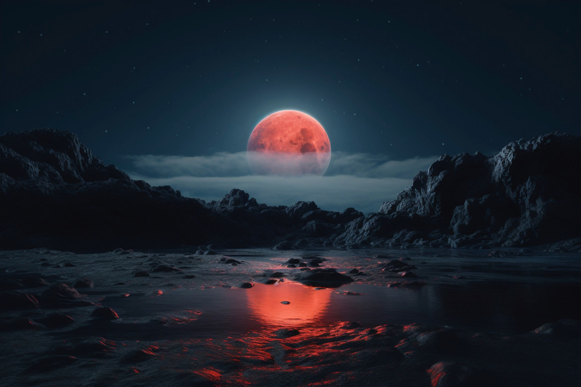 Blood Moon Shore