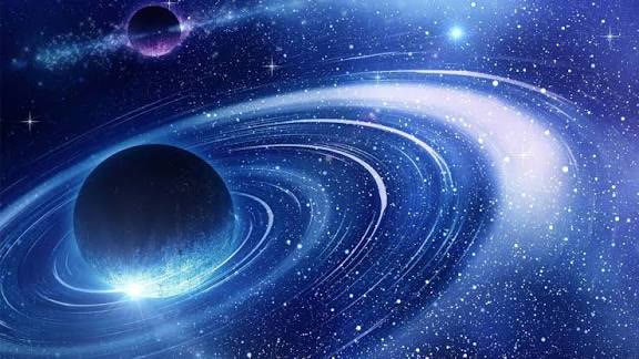 Blue Ringed Planet